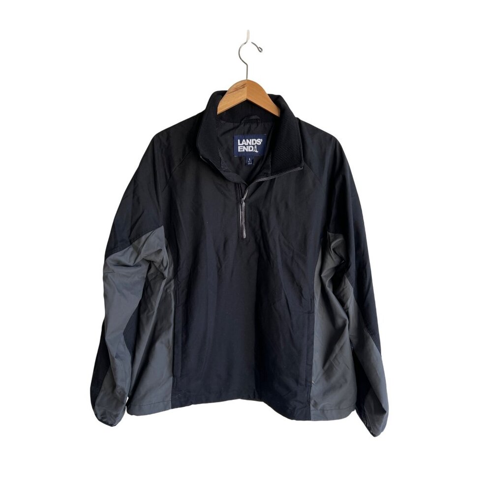 Men's Land's End anorak windbreaker size L 42/44‎